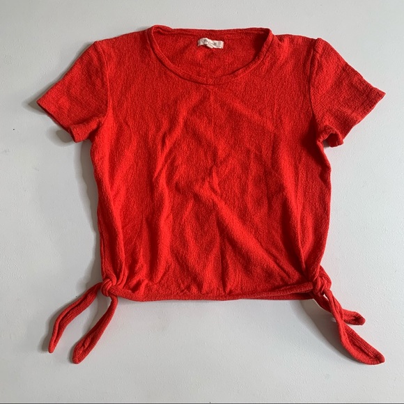 Madewell Texture Thread Modern Side-Tie Top H8951 - Picture 11 of 11